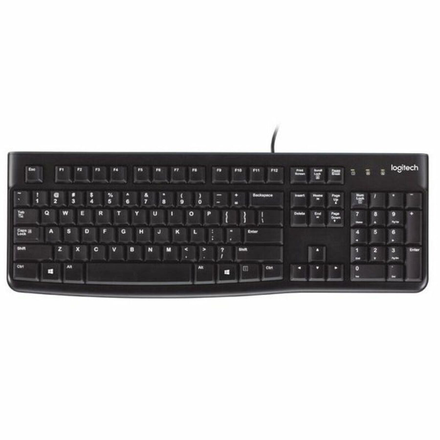 Clavier Logitech 920-002518 QWERTY USB Noir