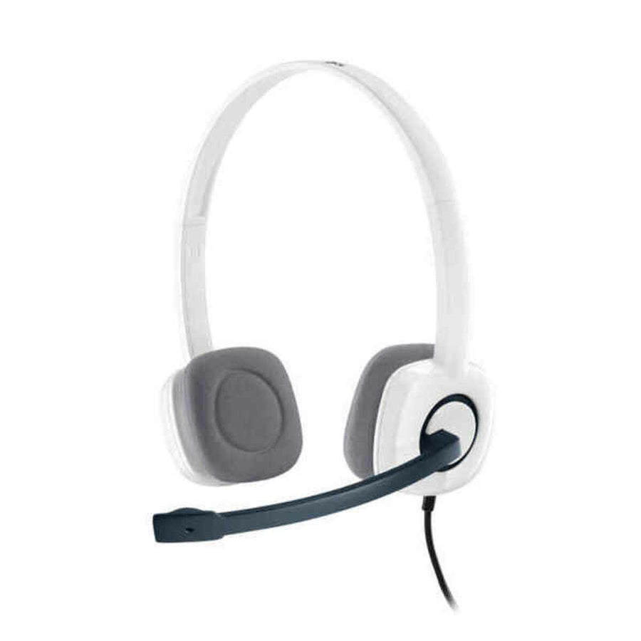 Casques avec Microphone Logitech H150 Blanc