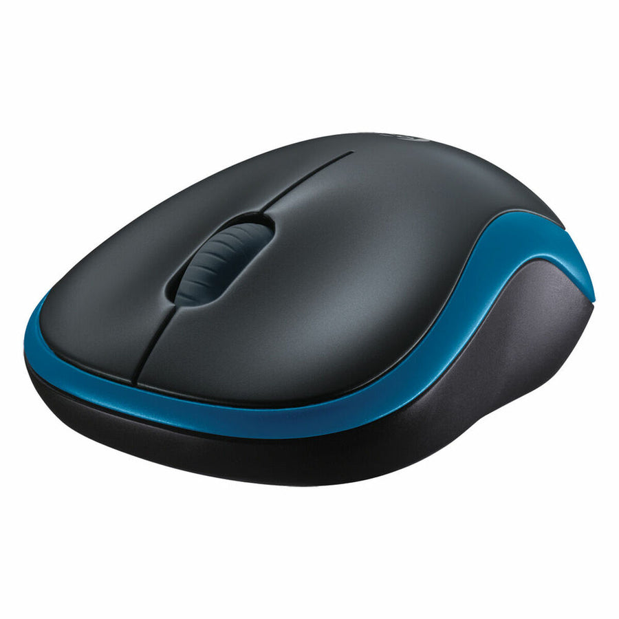 Souris Optique Logitech M185 Bleu/Noir
