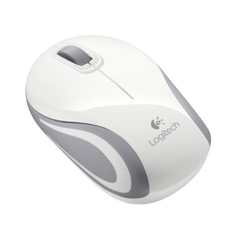 Souris sans-fil Logitech M187 Blanc Gris