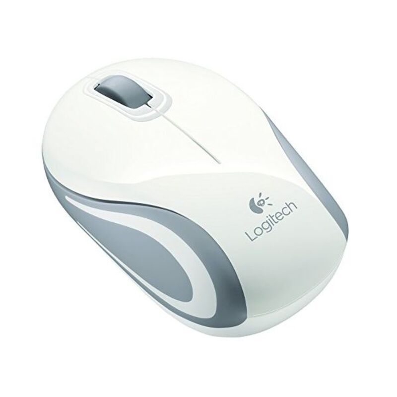 Souris sans-fil Logitech M187 Blanc Gris