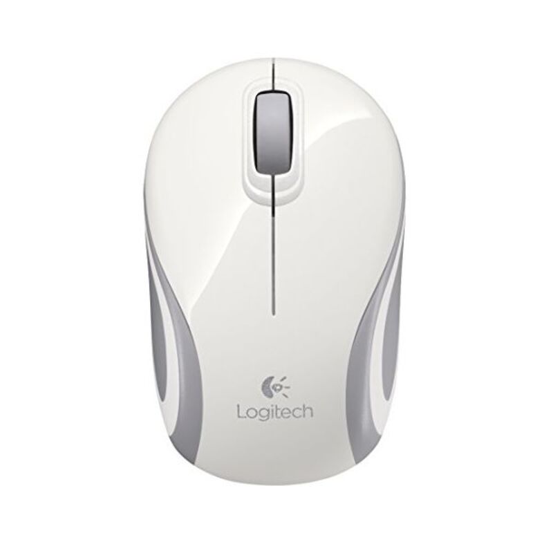 Souris sans-fil Logitech M187 Blanc Gris