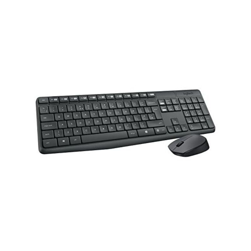 Clavier et souris sans fil Logitech MK235 RF