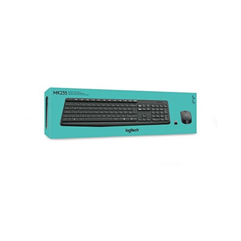 Clavier et souris sans fil Logitech 920-007919 Gris