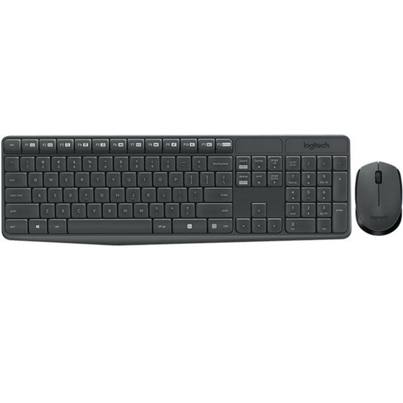 Clavier et souris sans fil Logitech 920-007919 Gris