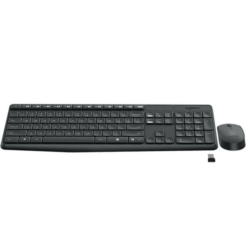 Clavier et souris sans fil Logitech MK235 RF