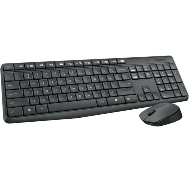 Clavier et souris sans fil Logitech MK235 RF