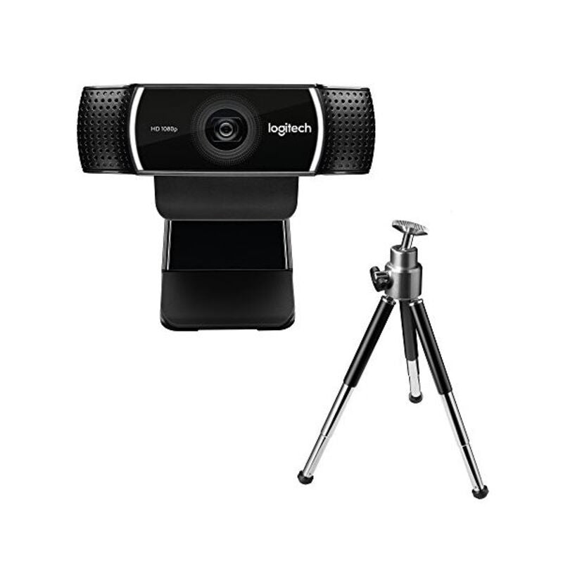 Webcam Logitech C922 HD 1080p Streaming Tripode Noir