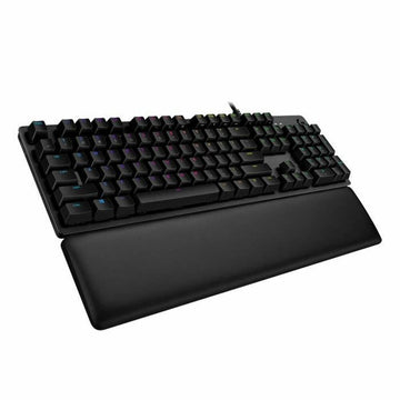 Clavier Bluetooth avec Support pour Tablette Logitech G513 CARBON LIGHTSYNC RGB Mechanical Gaming Keyboard, GX Brown