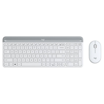 Souris & clavier Logitech  MK470 Blanc QWERTY