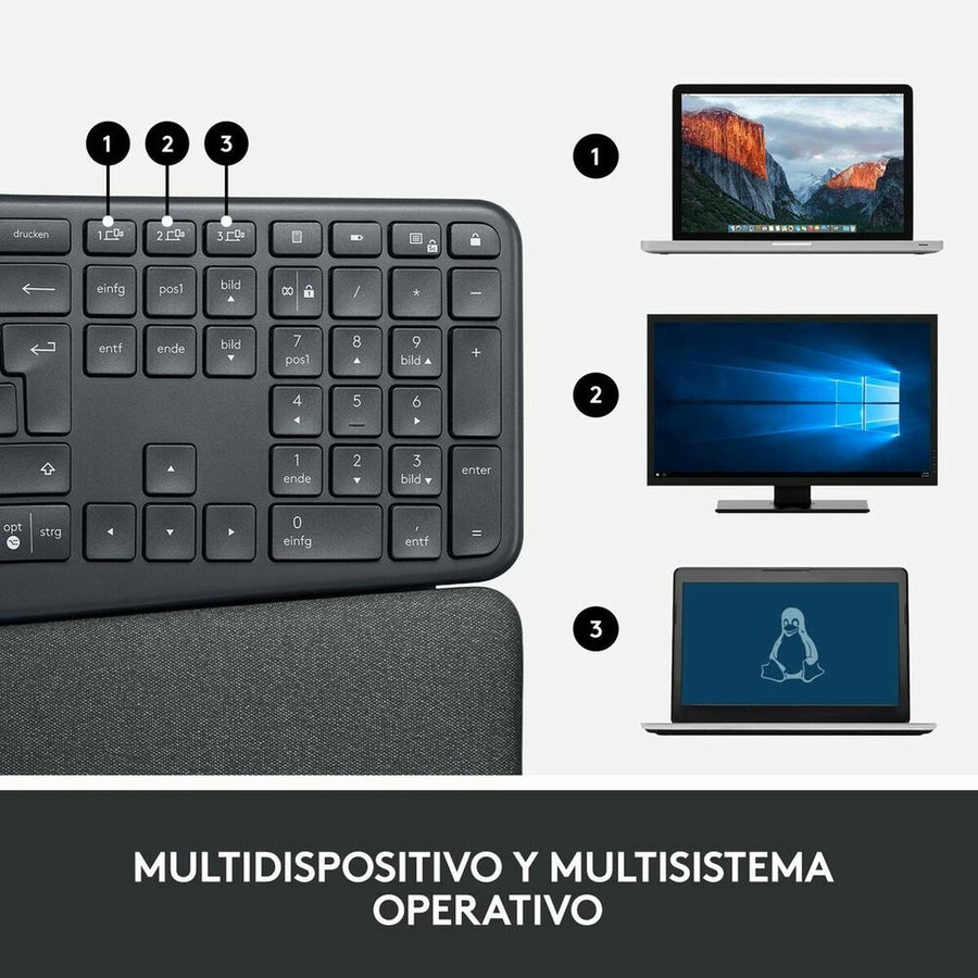Clavier Logitech ERGO K860