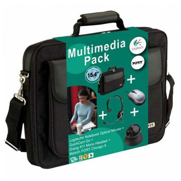 Porte-documents avec souris Logitech CHICAGO II