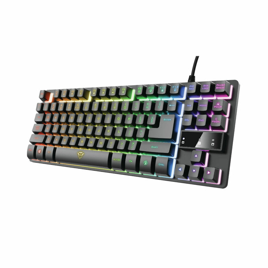 Clavier Trust 24067                Noir RGB LED