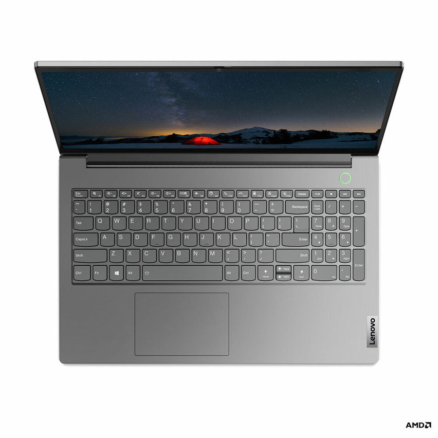 Ordinateur Portable Lenovo 15 AMD Ryzen 5 5500U Espagnol Qwerty 256 GB SSD 15,6