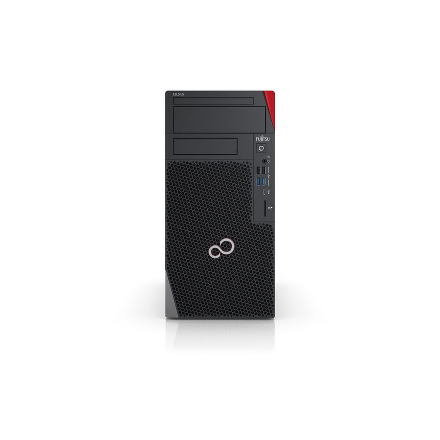 PC de bureau Fujitsu CELSIUS W5010 Intel® Core™ i5-10600 16 GB DDR4 512 GB SSD Noir