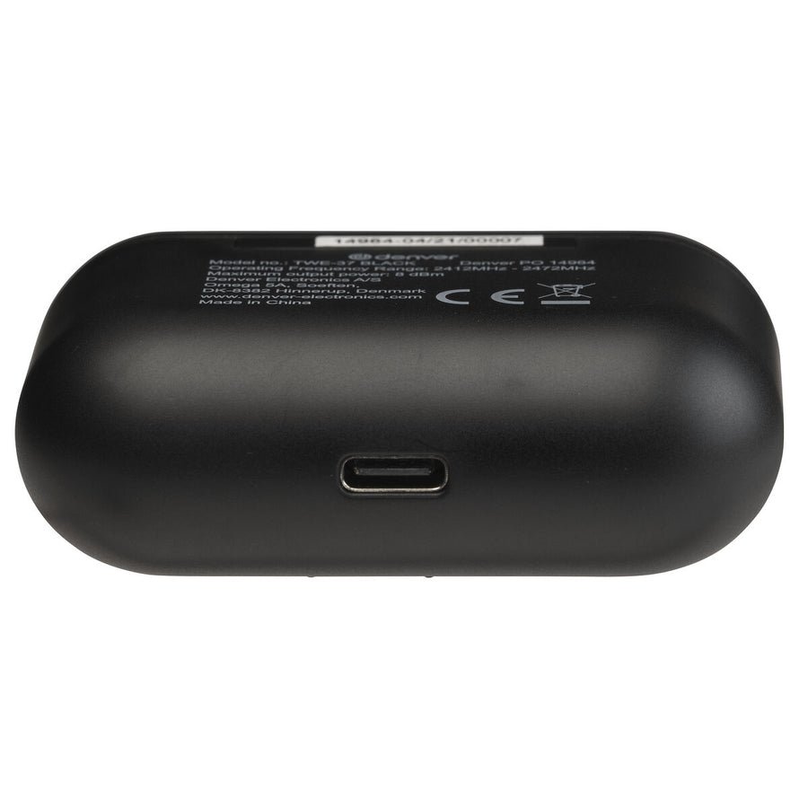 Oreillette Bluetooth Denver Electronics TWE37 Noir