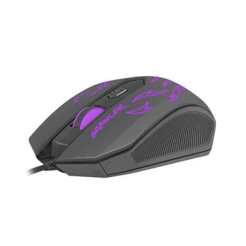 Souris Gaming Fury Brawler 1600 DPI Noir