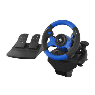 Volant pour voiture de course Gaming Genesis SEABORG 350 Bleu
