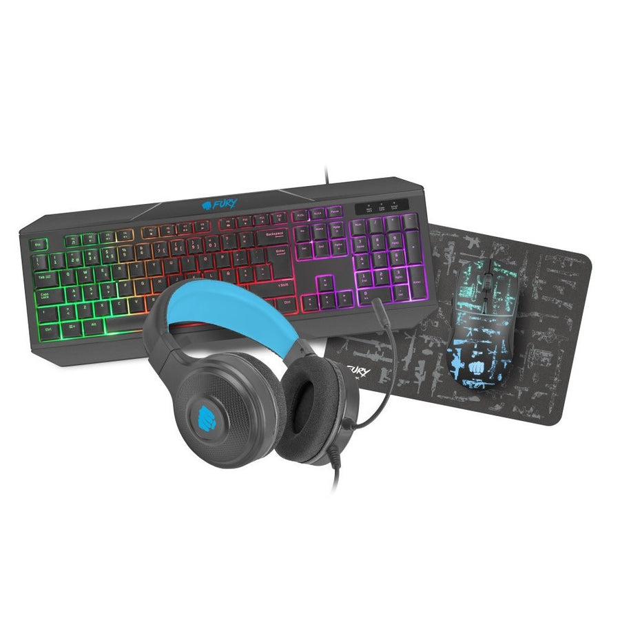 Clavier pour jeu Pack Fury Thunderstreak 3.0 4in1
