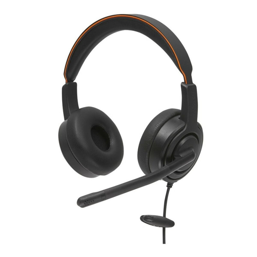 Casques avec Microphone Axtel AXH-V45UCD Noir
