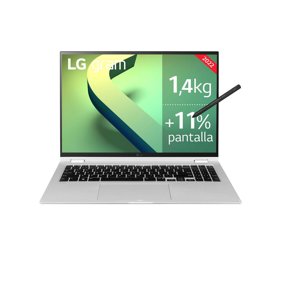 Ordinateur Portable LG 16T90Q-G.AA79B I7-12800HE 8GB 1TB SSD Espagnol Qwerty 16