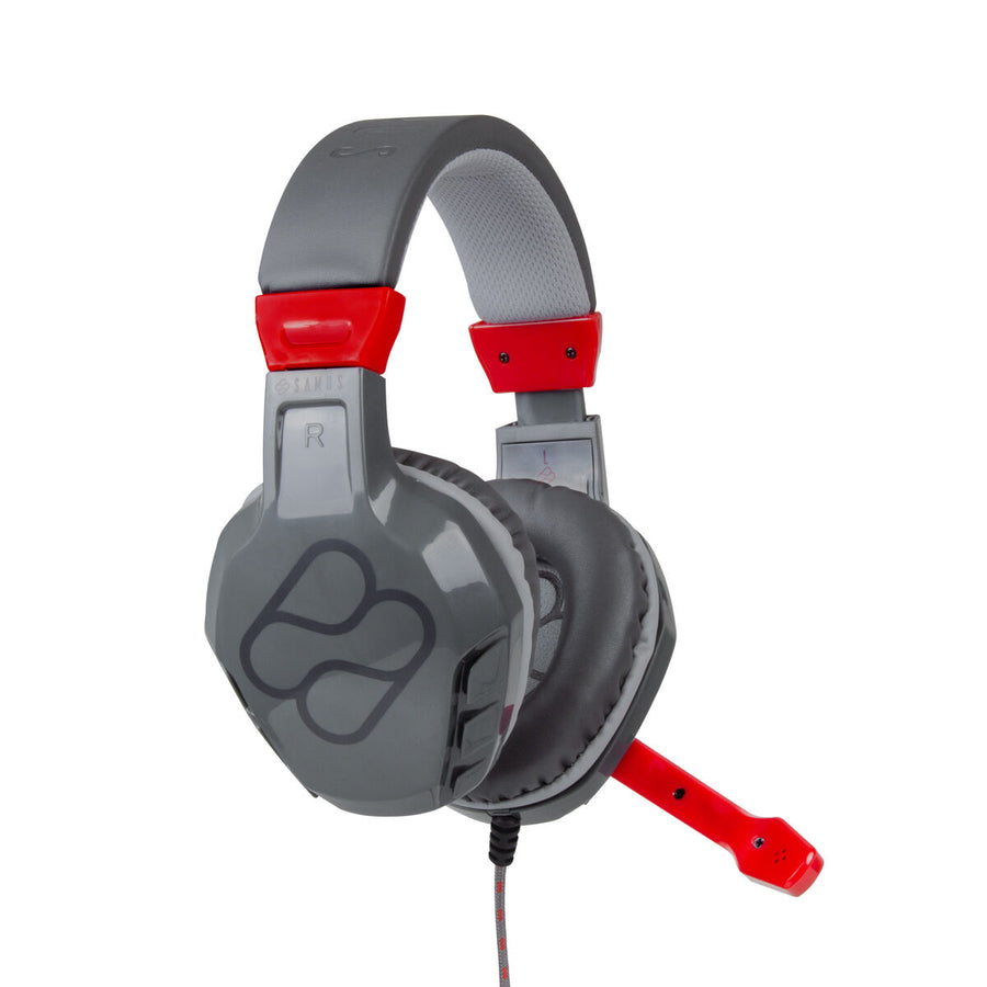 Casque FR-TEC SWITCH SAMUS Rouge Noir Gris