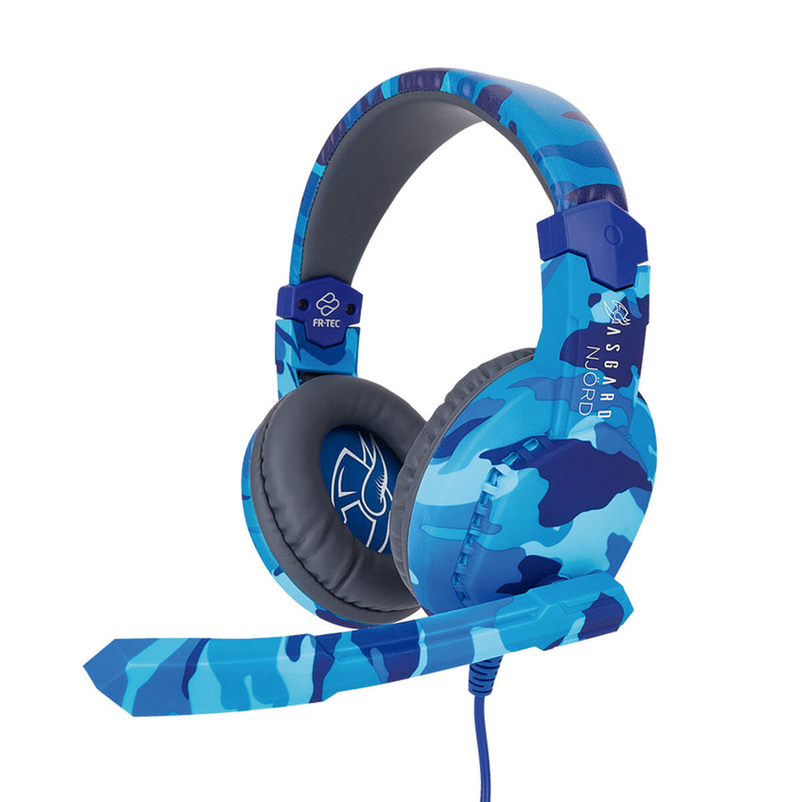 Casques avec Microphone FR-TEC ASGARD NJRD Bleu