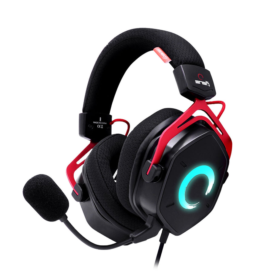 Casques avec Microphone FR-TEC ENSO Rouge Noir