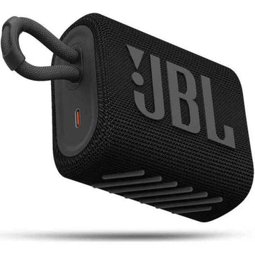Haut-parleurs bluetooth portables JBL JBLGO3BLK Noir (Reconditionné A)