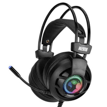 Casques avec Microphone Scorpion WIRELES 7.1 Noir