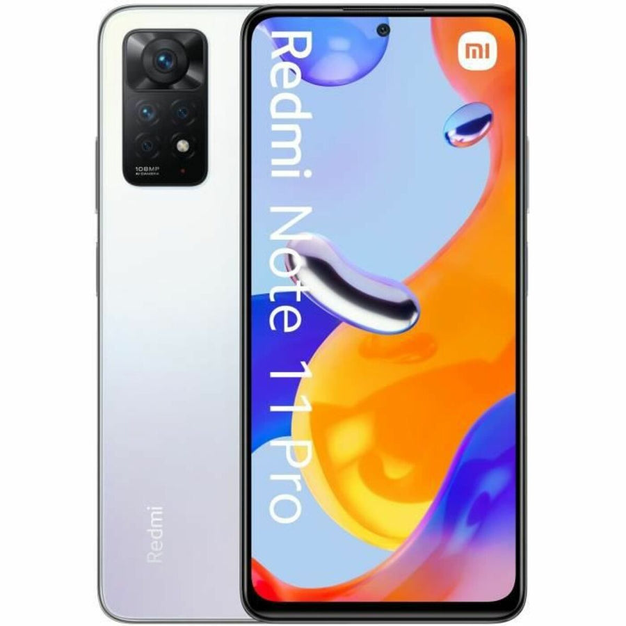 Smartphone Xiaomi REDMINOTE 11 PRO 6 GB LPDDR4x Helio G96 Blanc 128 GB 6,67