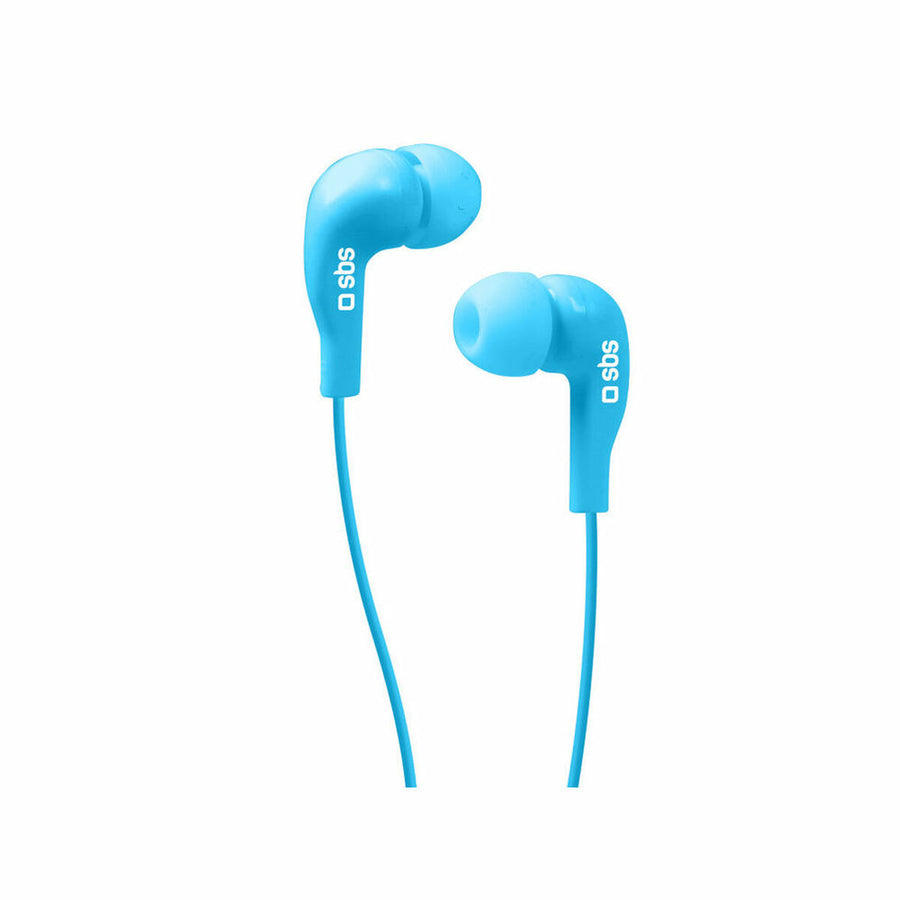 Casque bouton SBS ‎TEINEARBL 3.5 mm Bleu