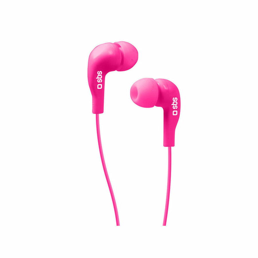 Casque bouton SBS ‎TEINEARPL 3.5 mm Rose