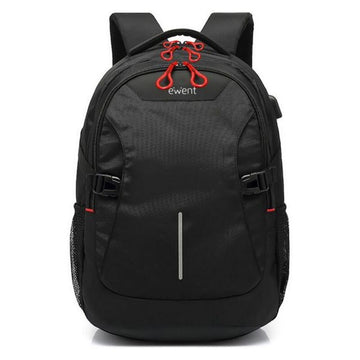 Sac à Dos pour Portable et Tablette avec Sortie USB Ewent EW2526 15,6