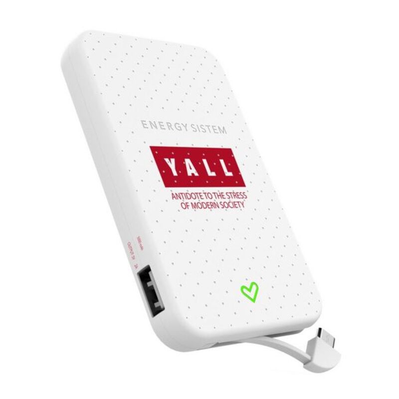 Power Bank Energy Sistem Yall Edition 5000 mAh Blanc