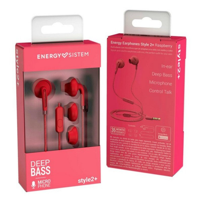 Casques avec Microphone Energy Sistem Style 2+ 3 mW Multicouleur
