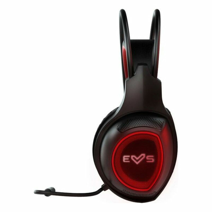 Casques avec Micro Gaming Energy Sistem HESG-2 3.5 mm LED Noir Noir/Rouge