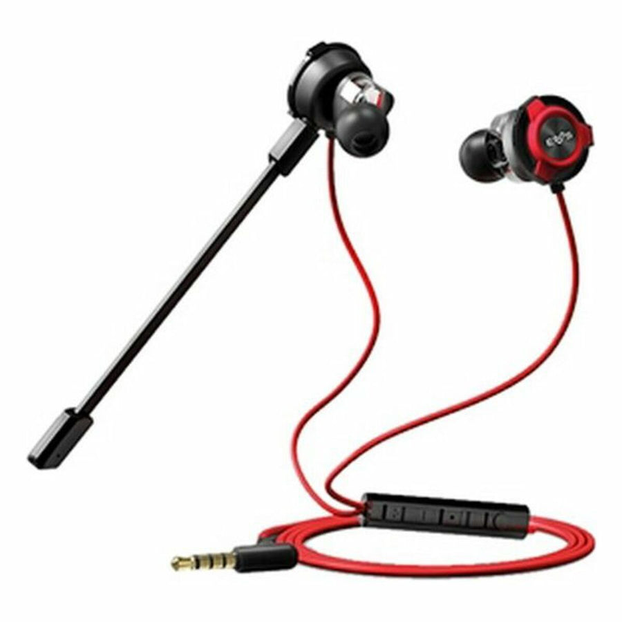 Casques avec Micro Gaming Energy Sistem ESG-1 3.5 mm Noir Rouge