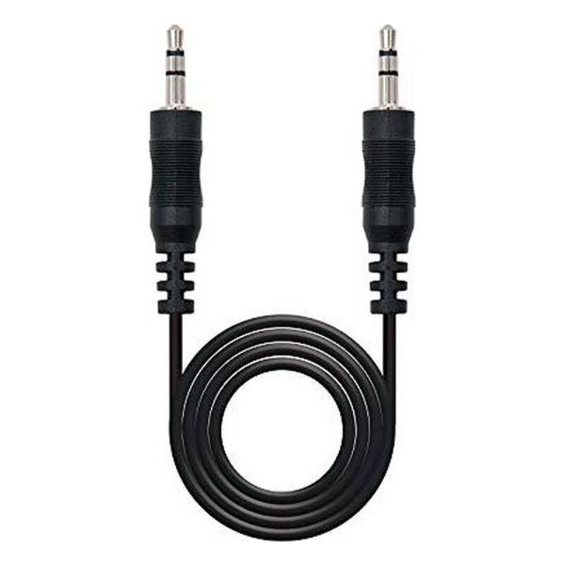 Câble Audio Jack (3,5 mm) NANOCABLE 10.24.0103 (3 m) Noir