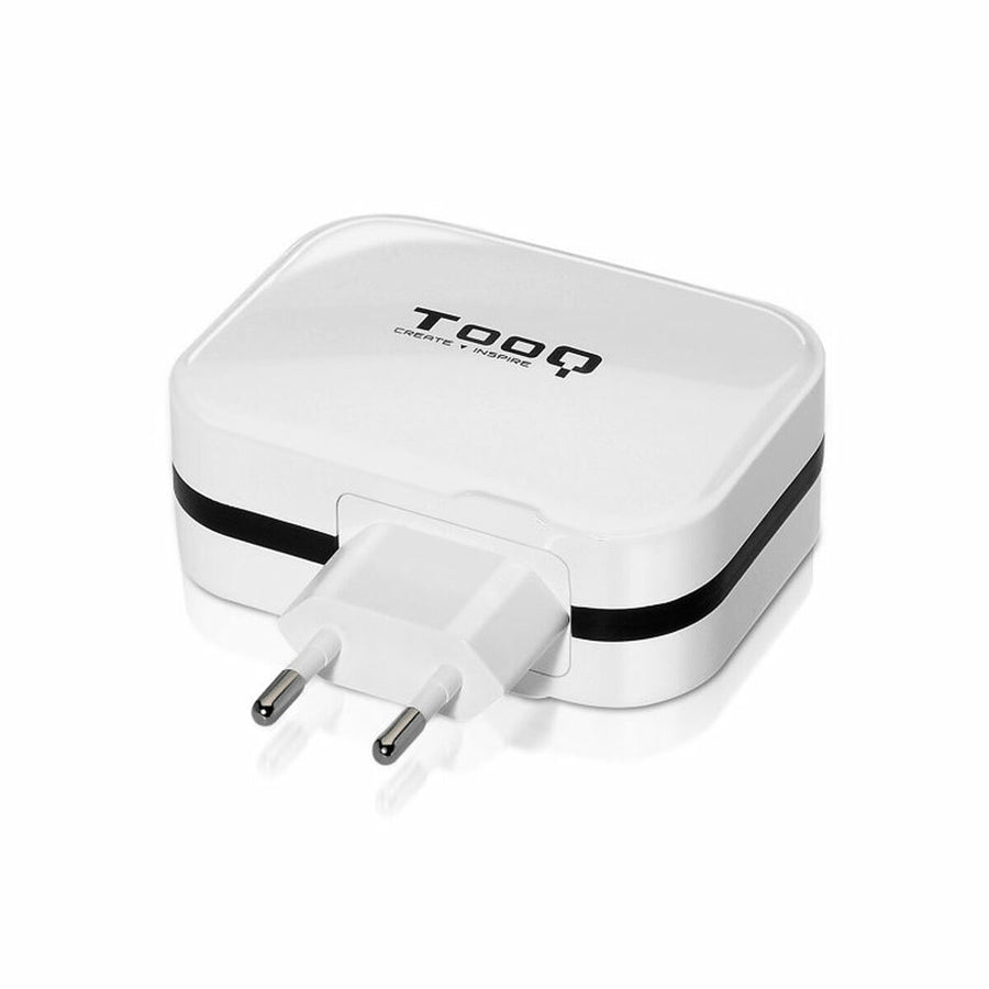 Chargeur mural TooQ TQWC-1S04WT USB x 4 34W Blanc