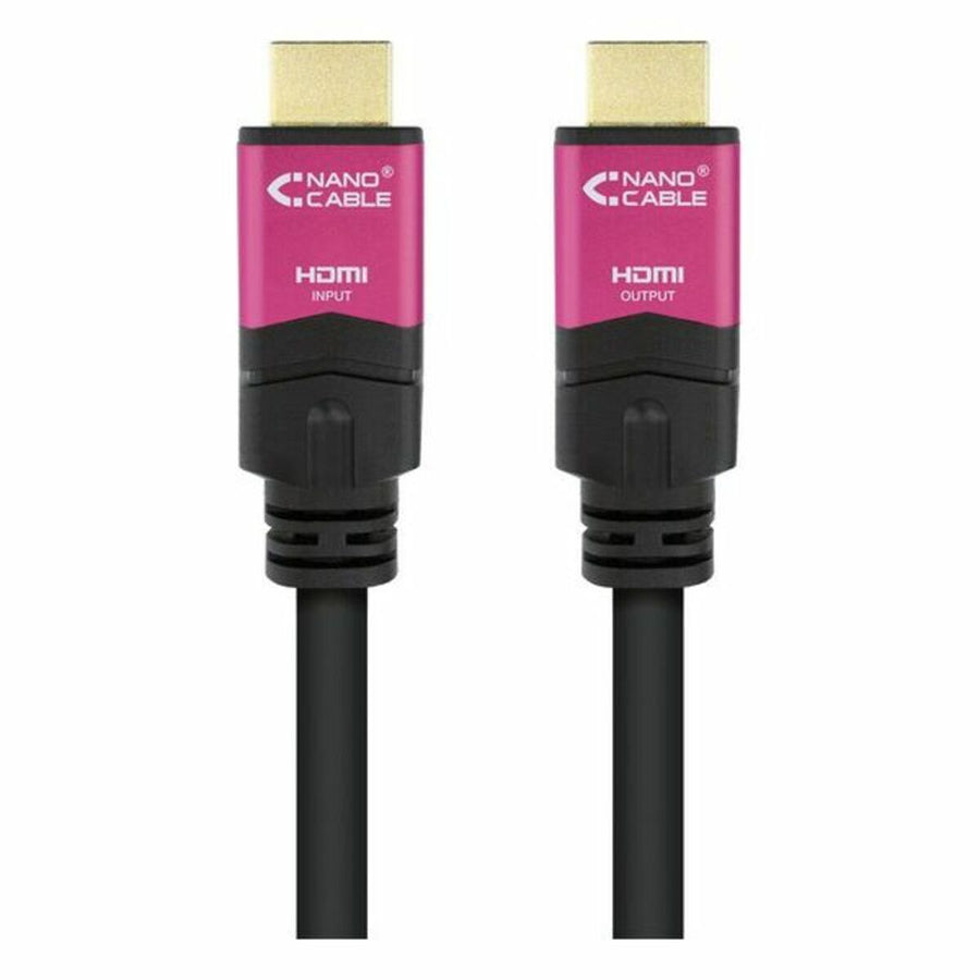 Câble HDMI NANOCABLE 10.15.3720 4K HDR Noir 20 m