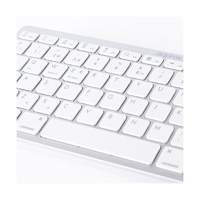 Clavier Bluetooth approx! APPKBBT02S 3.0 Universel Blanc