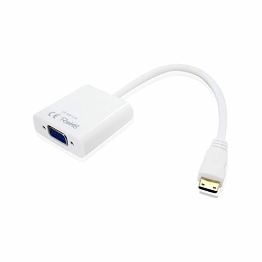 Adaptateur Mini HDMI vers VGA approx! APPC20 Prise Femelle Prise Mâle