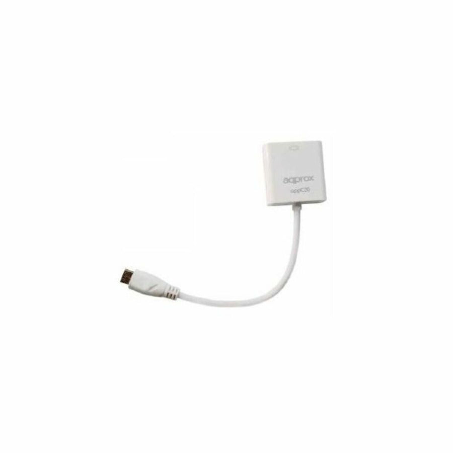 Adaptateur Mini HDMI vers VGA approx! APPC20 Prise Femelle Prise Mâle