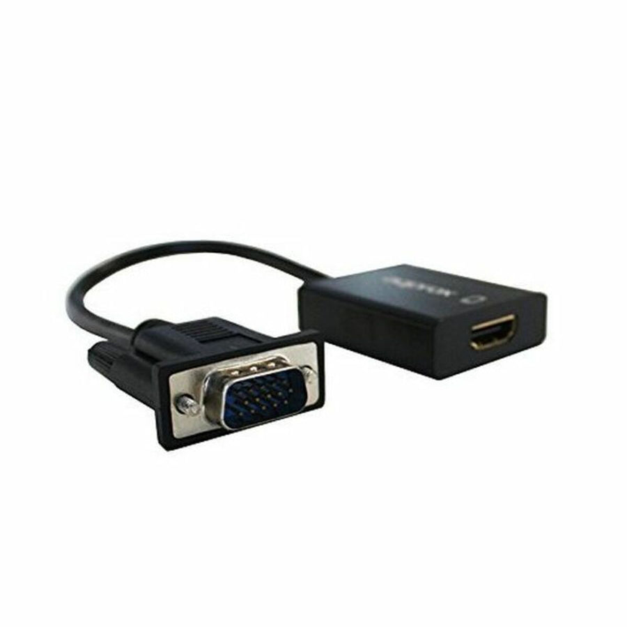 Adaptateur VGA vers HDMI avec Audio approx! APPC25 3,5 mm Micro USB 20 cm 720p/1080i/1080p