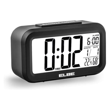 Radio-réveil ELBE RD668N Noir LCD 4,4