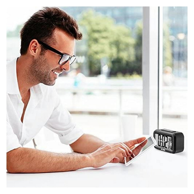 Radio-réveil ELBE RD668N Noir LCD 4,4