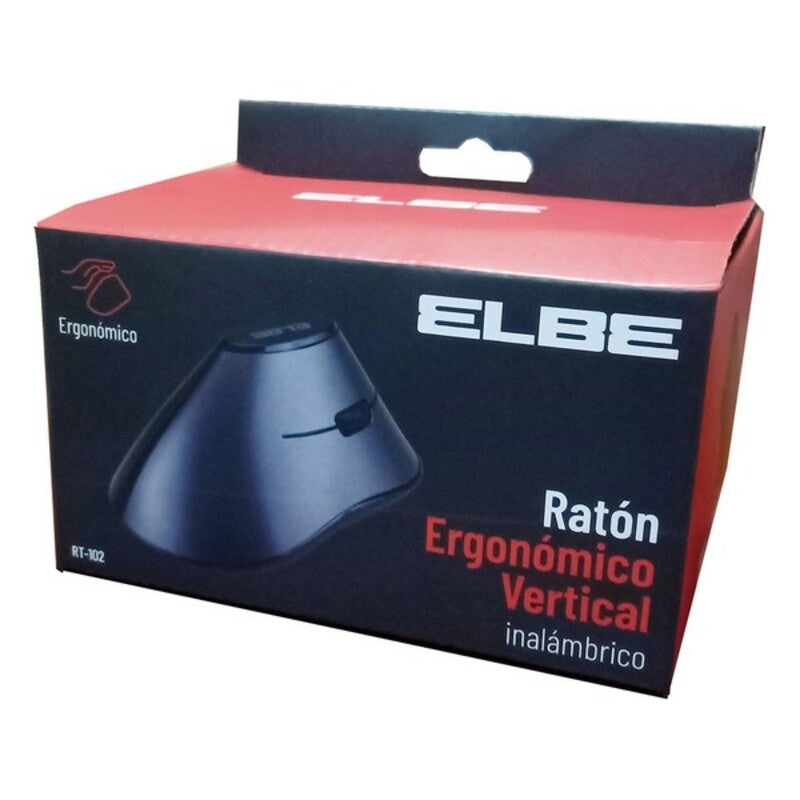 Souris sans-fil ELBE RT-102 Ergonomique 800 dpi Noir