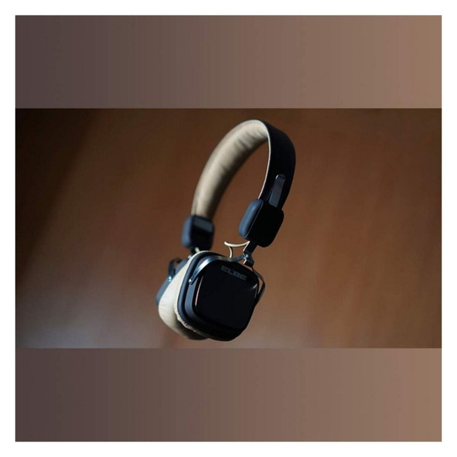 Écouteurs Bluetooth ELBE ABT-001K 40 mm Crème