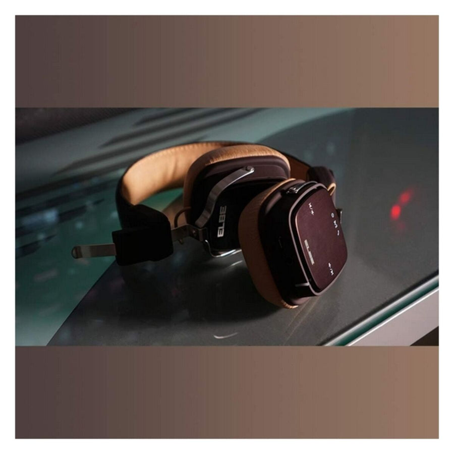 Écouteurs Bluetooth ELBE ABT-001K 40 mm Crème